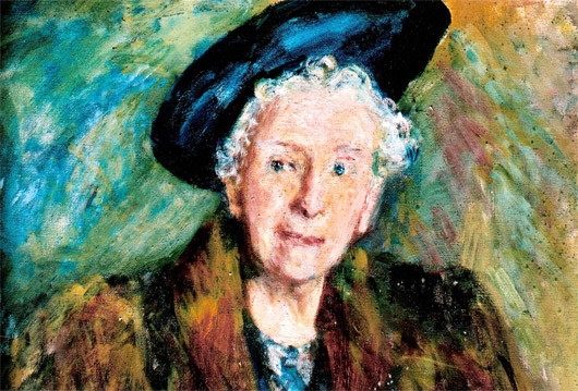 'Lady in hat' - by Archibald A. McGlashan