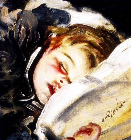 'Sleeping Child' - by Archibald A. McGlashan