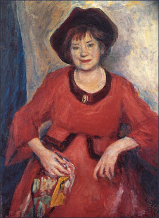 'Artist's wife' - by Archibald A. McGlashan